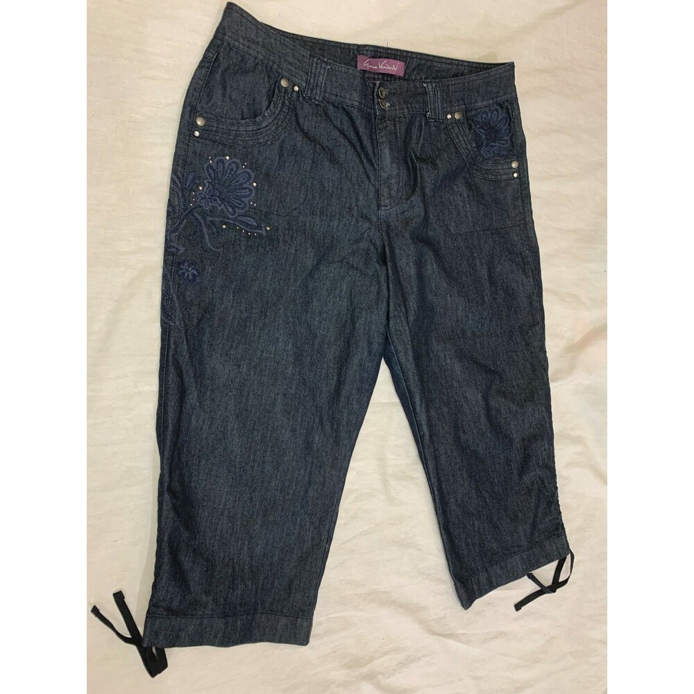 GLORIA VANDERBILT WOMENS CAPRIS PANTS SIZE 16